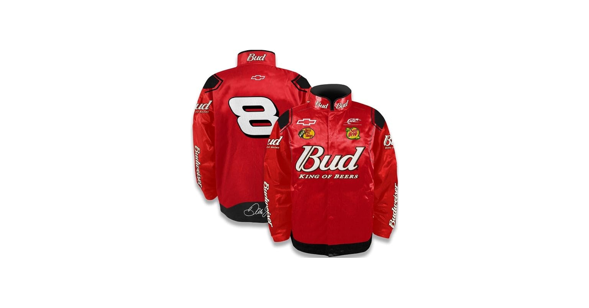 Amazon.com : Dale Earnhardt Jr. #8 NASCAR Red JR Motorsports Retro