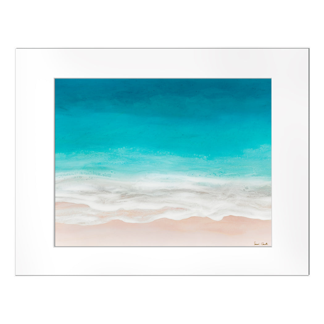 Sarah Caudle / サラカードル】”Waves of Happiness”Matted Print